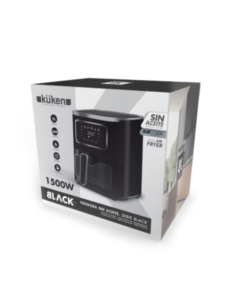FREIDORA KÜKEN NEGRA 5L