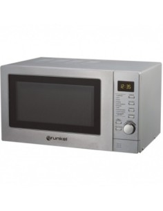 Microondas con grill de 25l en acero inoxidable Grunkel