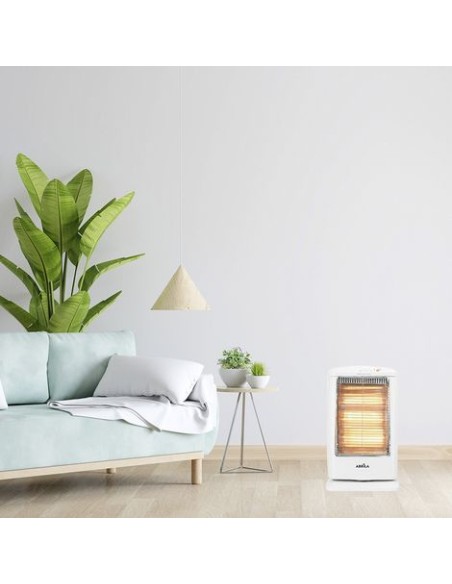 ESTUFA ELECTRICA CANDENTE 1200W BLANCO