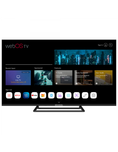 Smart Tv 43" LED-4324PBW Grunkel