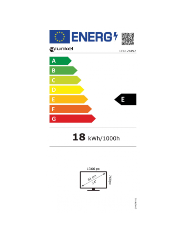 Televisor LED de 24 Pulgadas HD - LED-24 IV2...