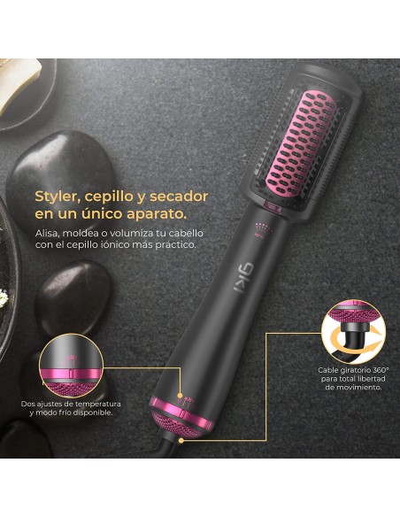 Cepillo alisador eléctrico TOPAZ SLIDE Grunkel